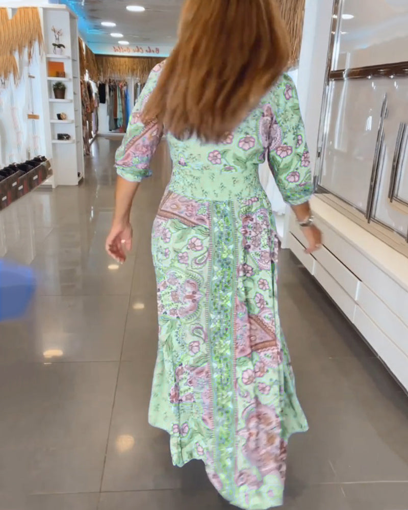 Louna™ | Robe à décolleté en V