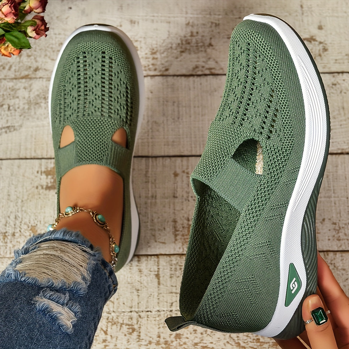Anna™ | Chaussures Slip-on Respirantes