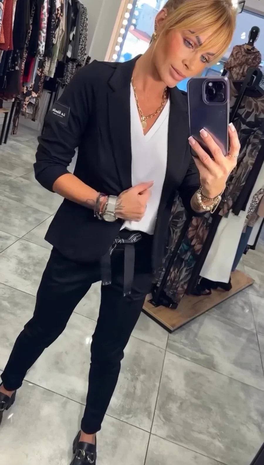 Lauren™ | Ensemble Blazer et Pantalon Chique