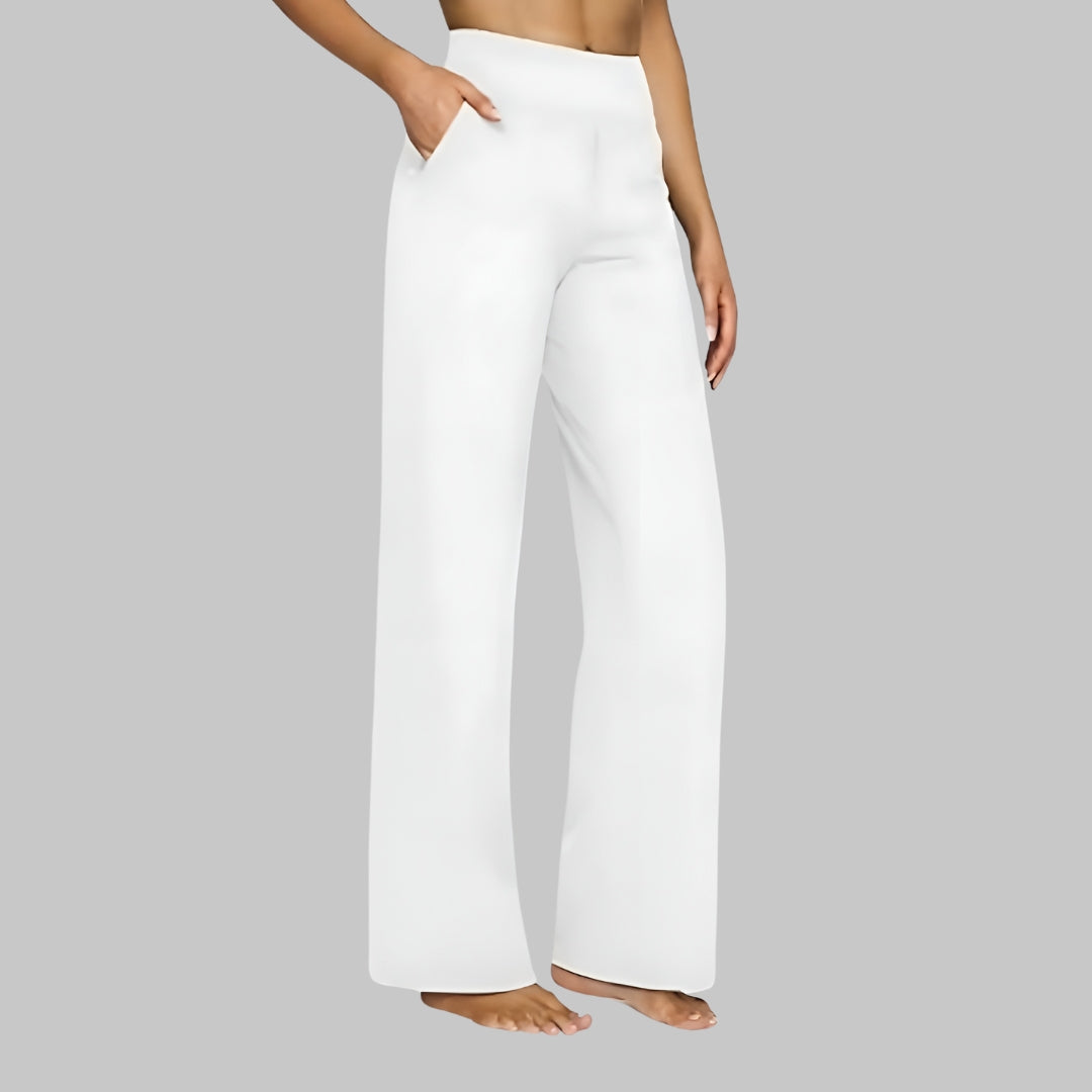 Léa™ | Pantalon Élégant en Jersey