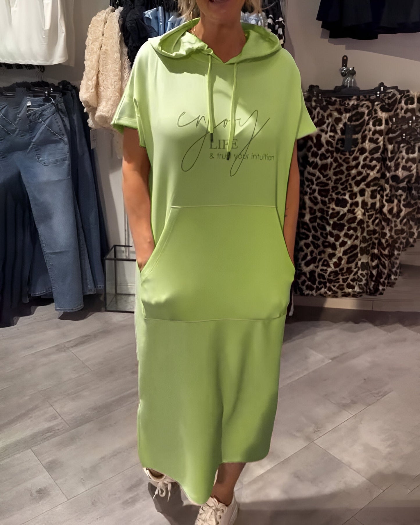Lorette™ | Robe Hoodie Confortable