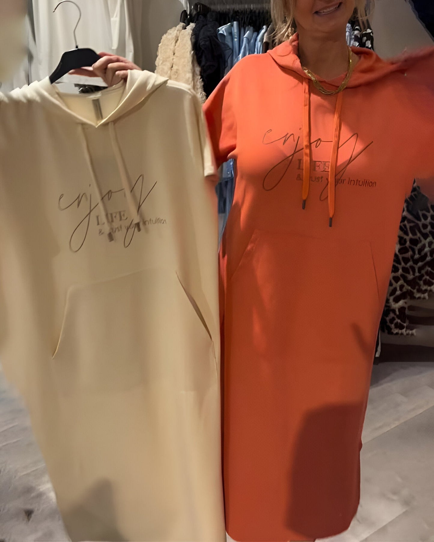 Lorette™ | Robe Hoodie Confortable
