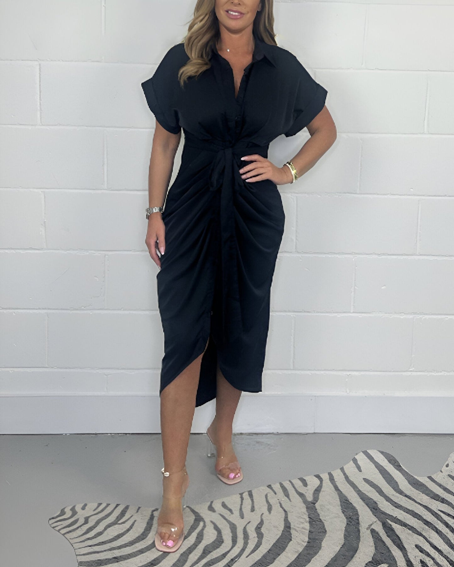 Elise™ | Robe Plissée Élégante