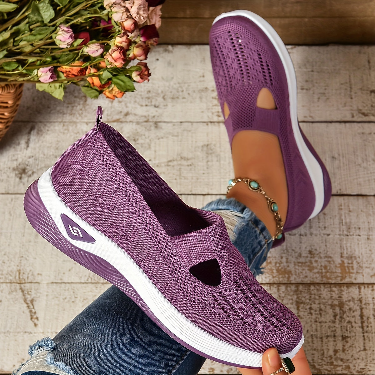Anna™ | Chaussures Slip-on Respirantes