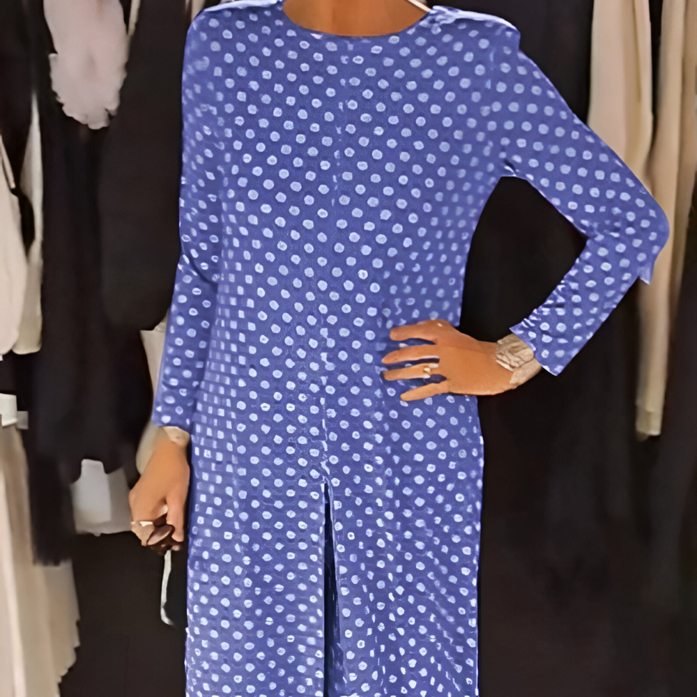 Jeanne™ | Ensemble de Deux Pièces avec des Pois Joyeux