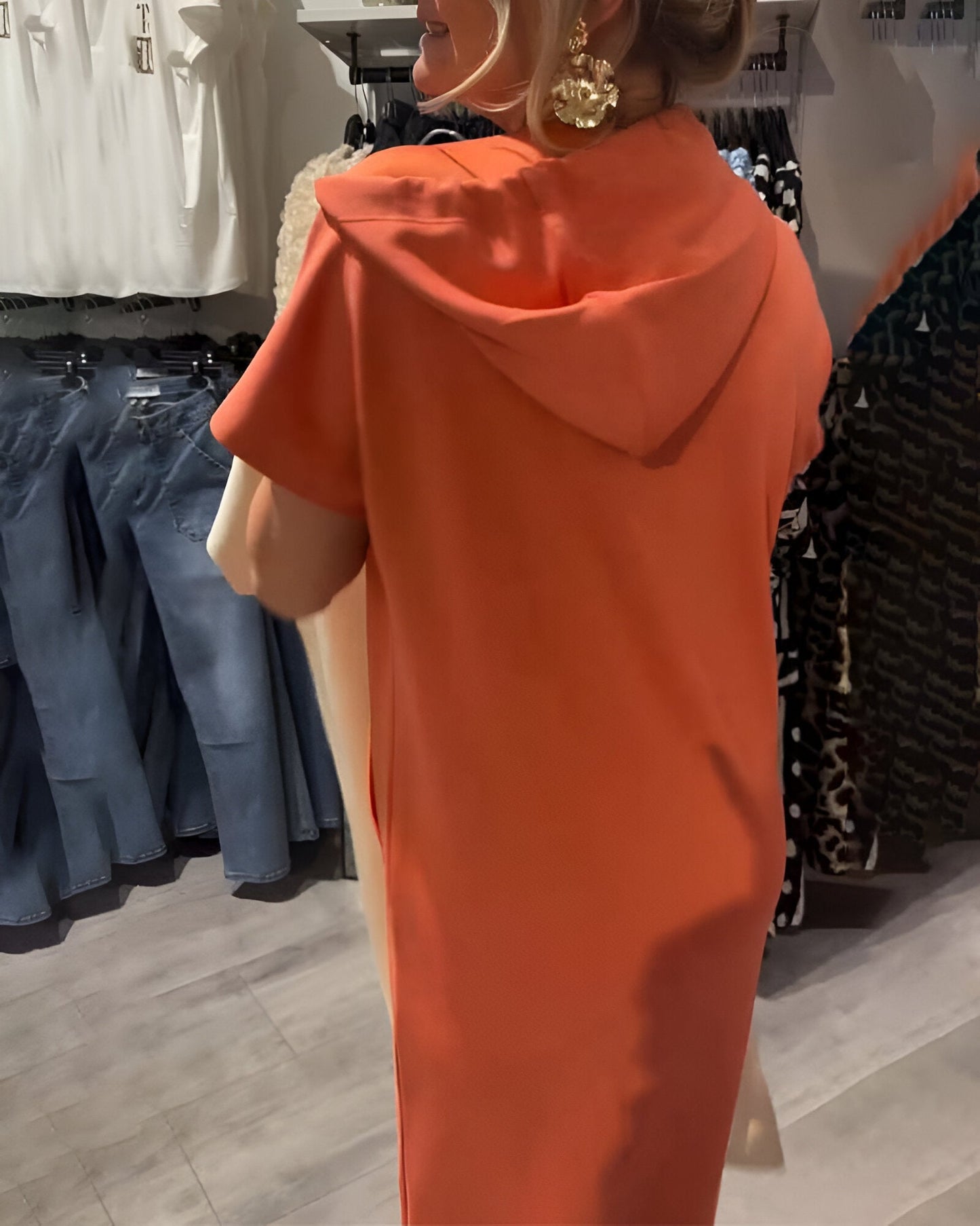 Lorette™ | Robe Hoodie Confortable