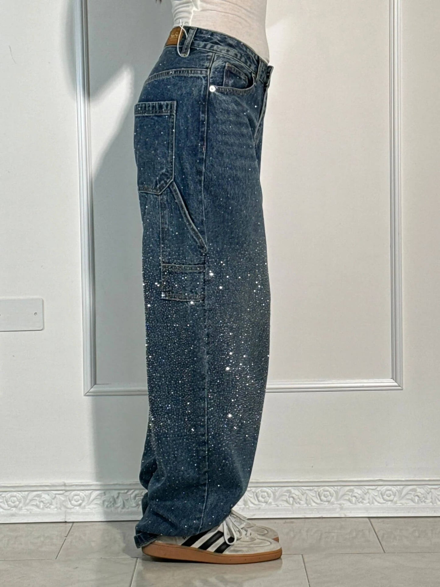 Prisca™ | Jeans en Diamant
