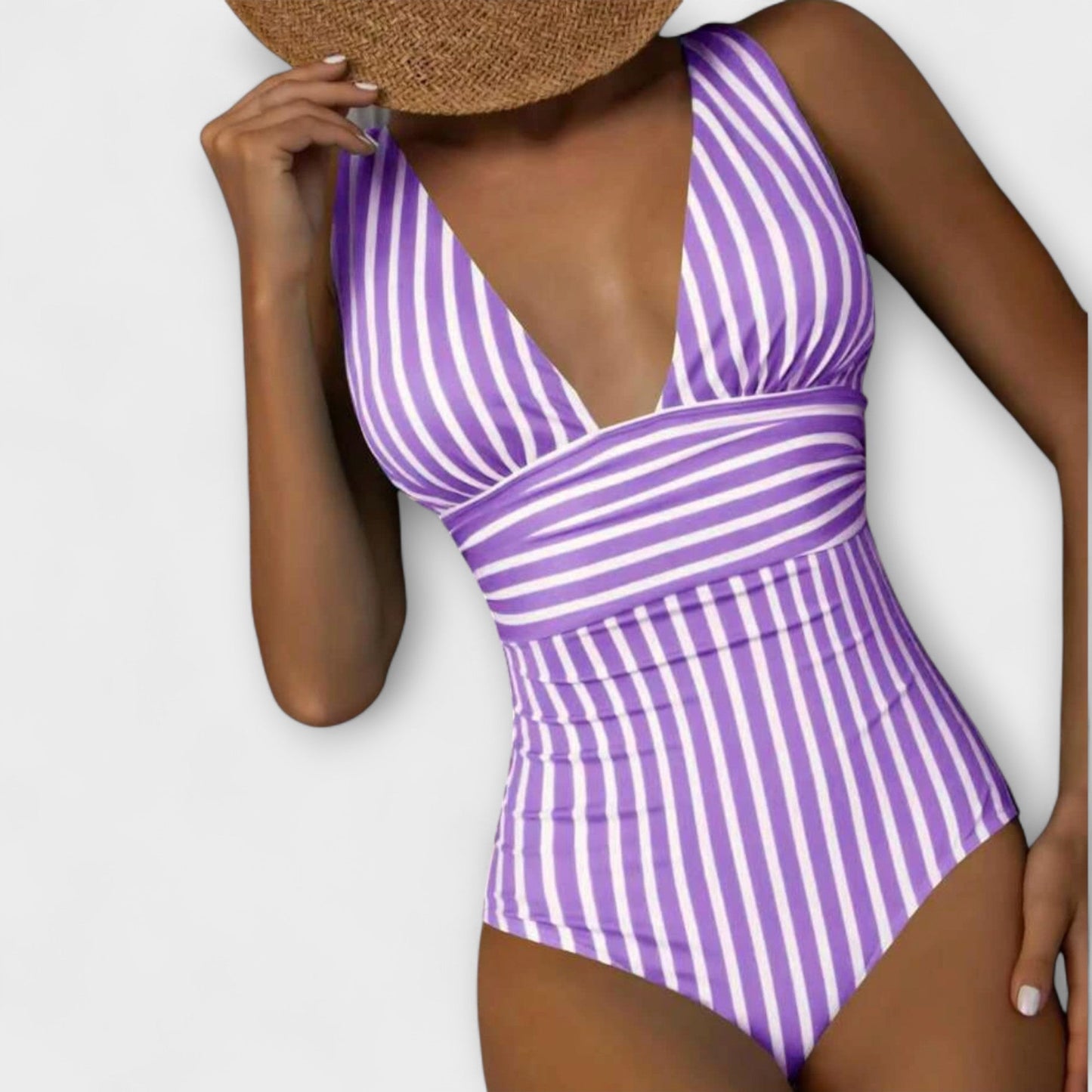 Aurora™ | Maillot de bain rayé en une pièce