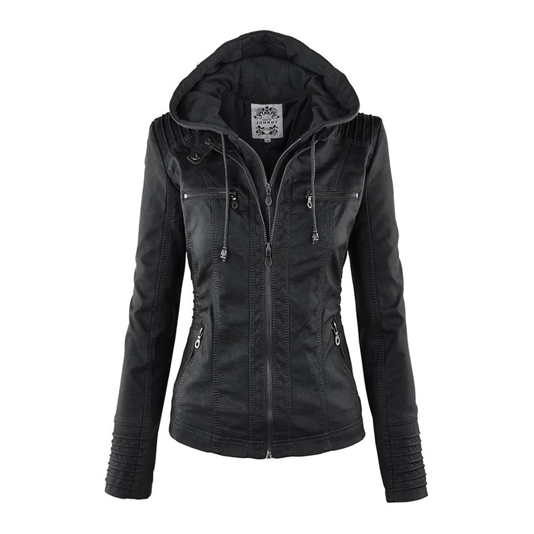 Désirée™ | Veste de motard à capuche