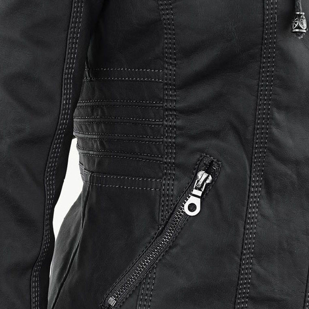 Désirée™ | Veste de motard à capuche