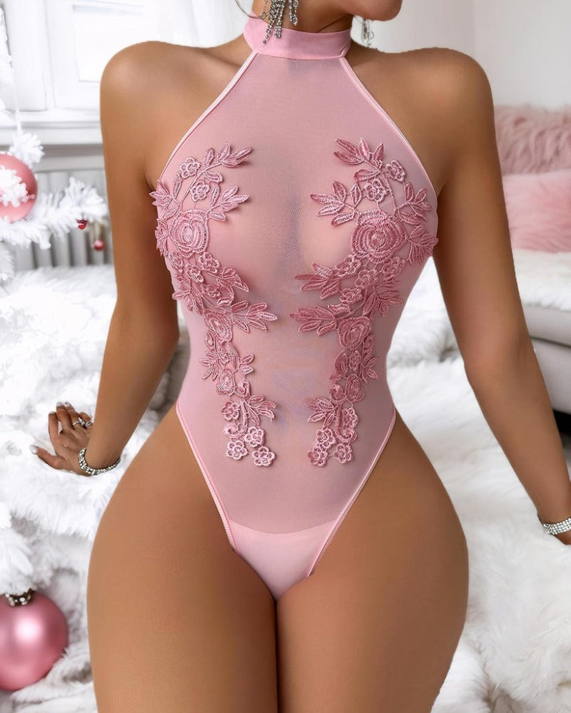 Amelia™ | Lingerie de Luxe avec Broderie Florale et Coupe Séduisante