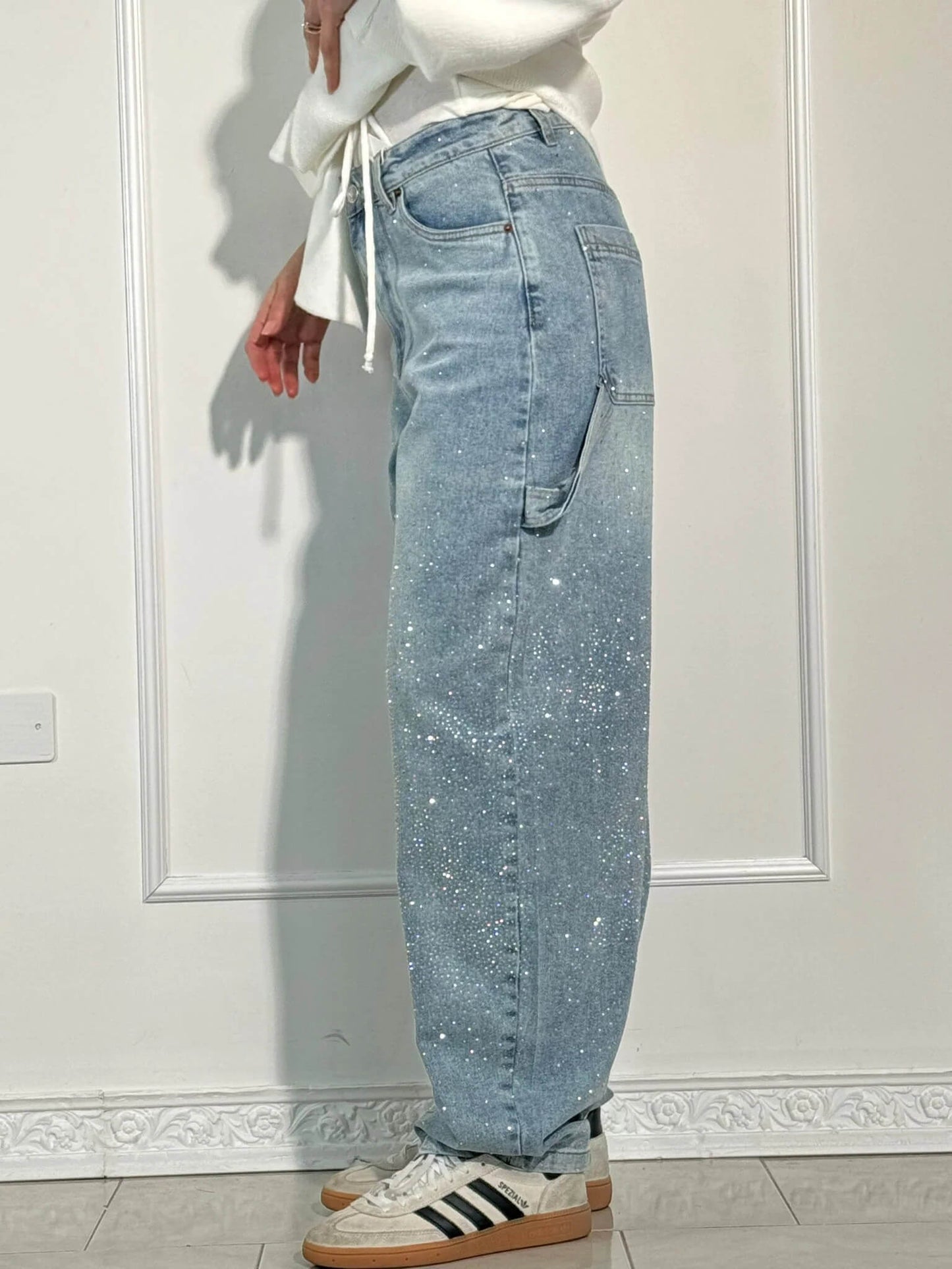 Prisca™ | Jeans en Diamant