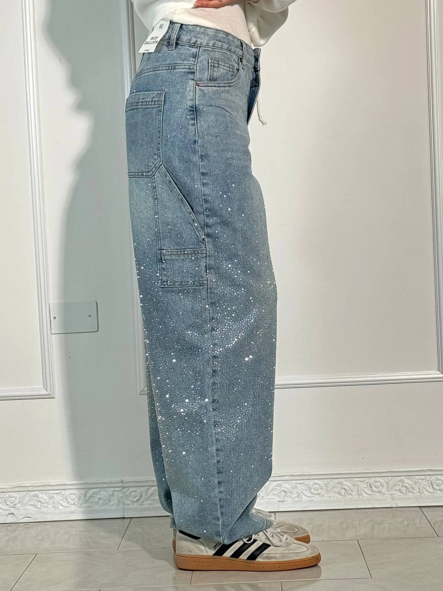 Prisca™ | Jeans en Diamant