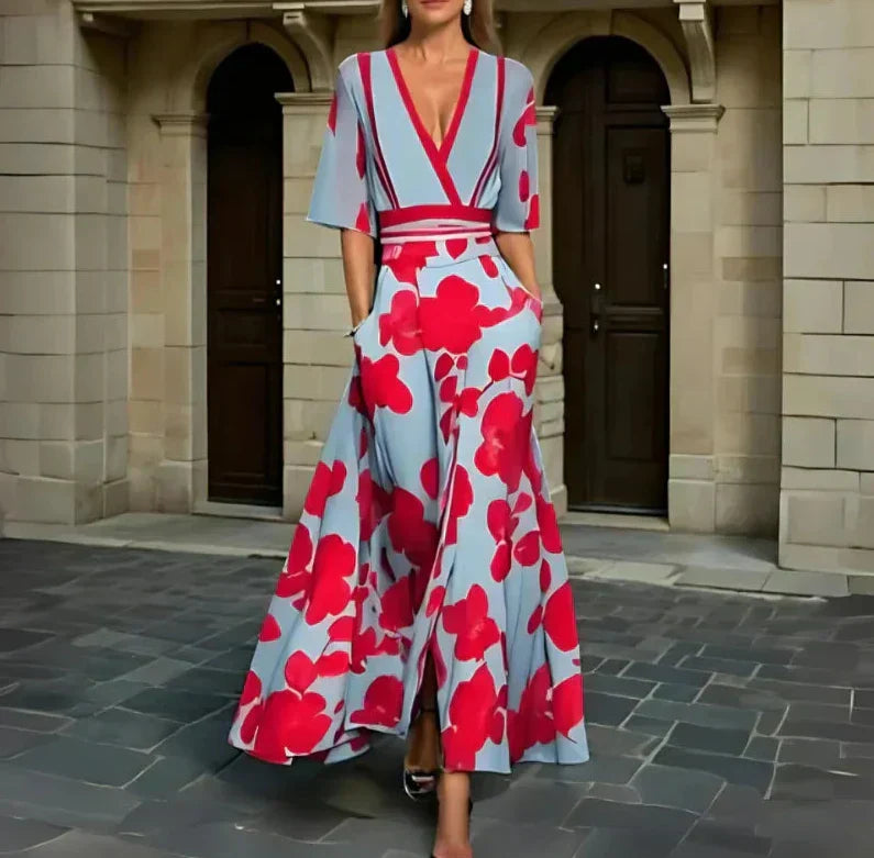 Odette™ | Robe Élégante avec Manches