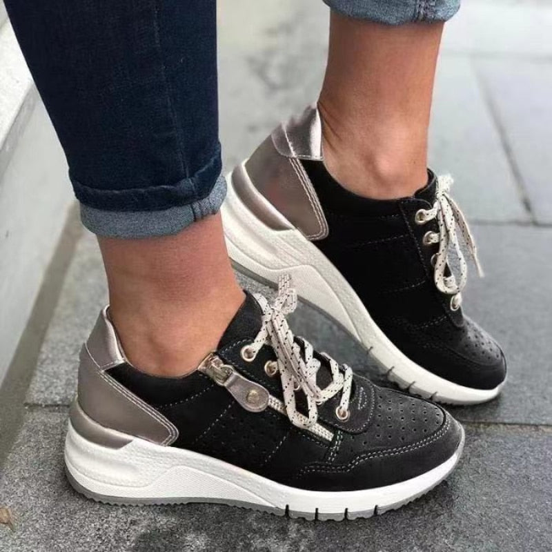 SOLÈNE™ | Baskets avec Fermeture Éclair