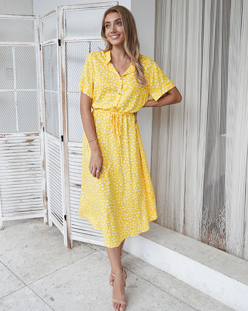 Yara™ | Robe Chemise Été