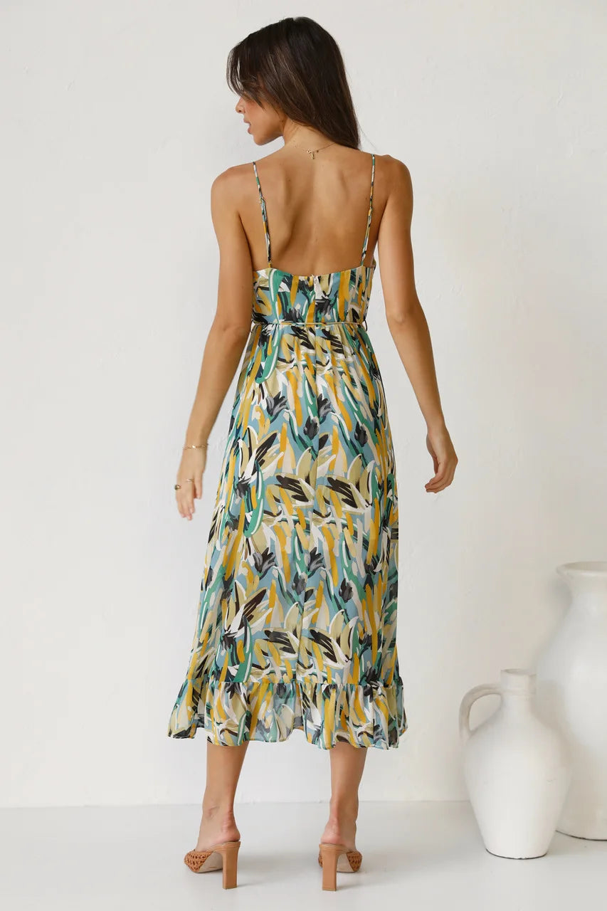 Gisèle™ | Robe Élégante aux Teintes Intemporelles