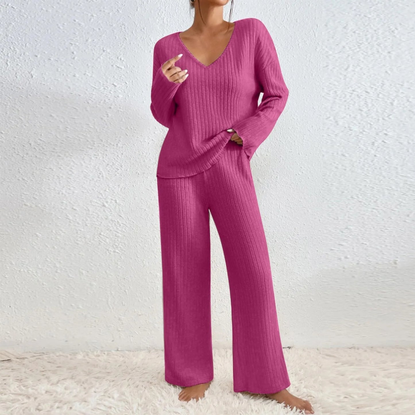 SOLÈNE™ | Ensemble tricoté 2 pièces