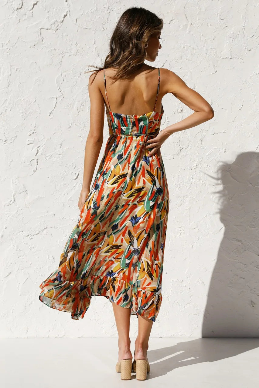 Gisèle™ | Robe Élégante aux Teintes Intemporelles