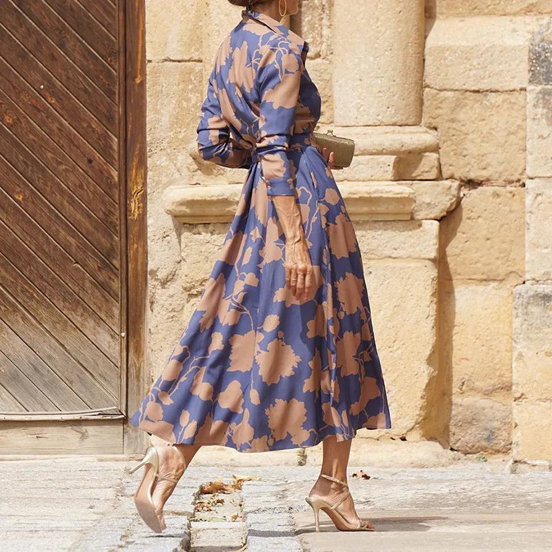 Claire™ | Robe élégante à imprimé floral