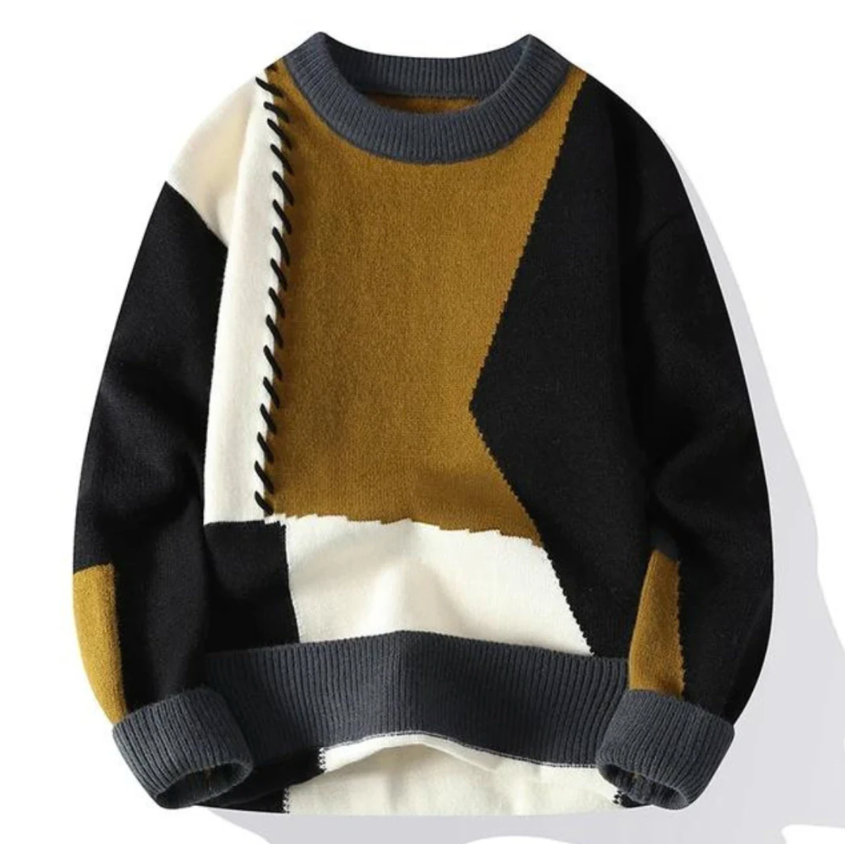 SOLÈNE™ | Pull Patchwork