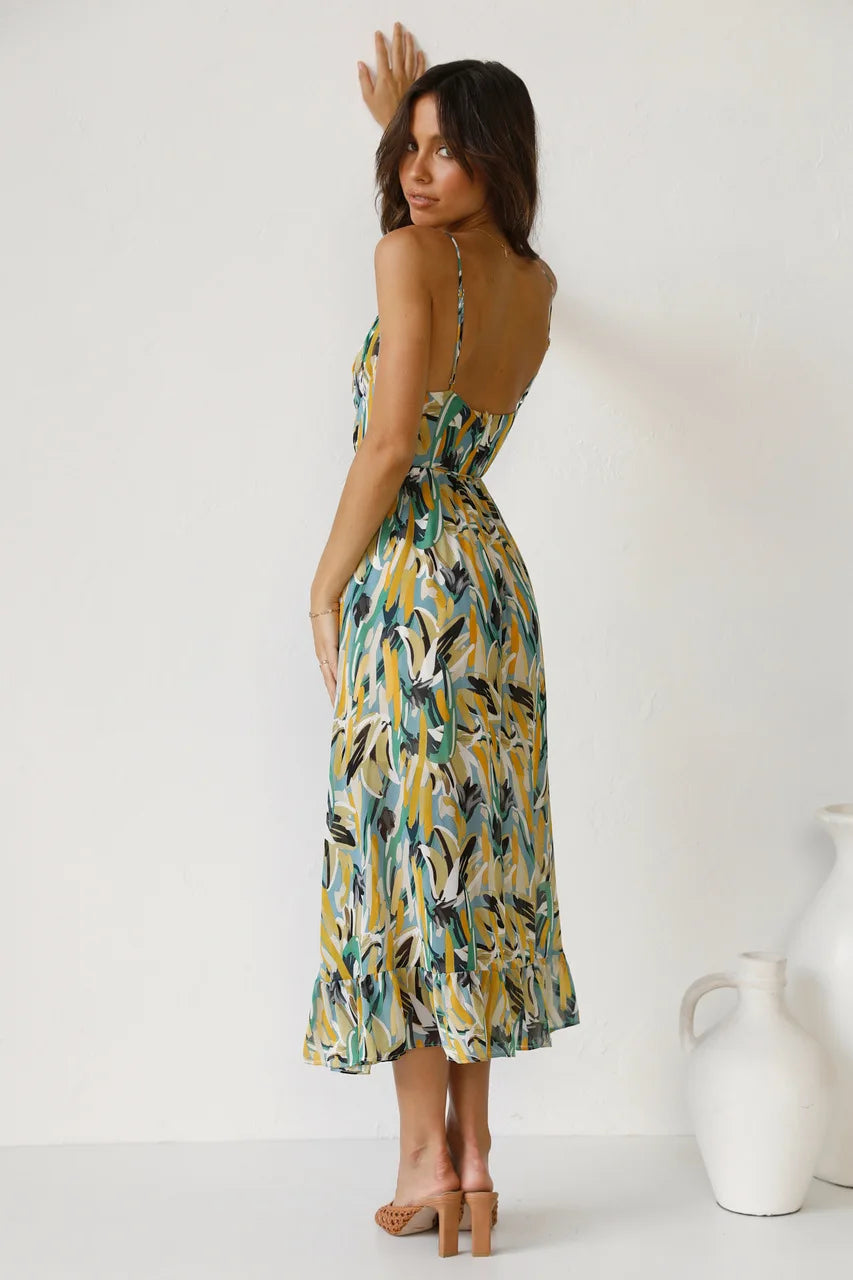 Gisèle™ | Robe Élégante aux Teintes Intemporelles