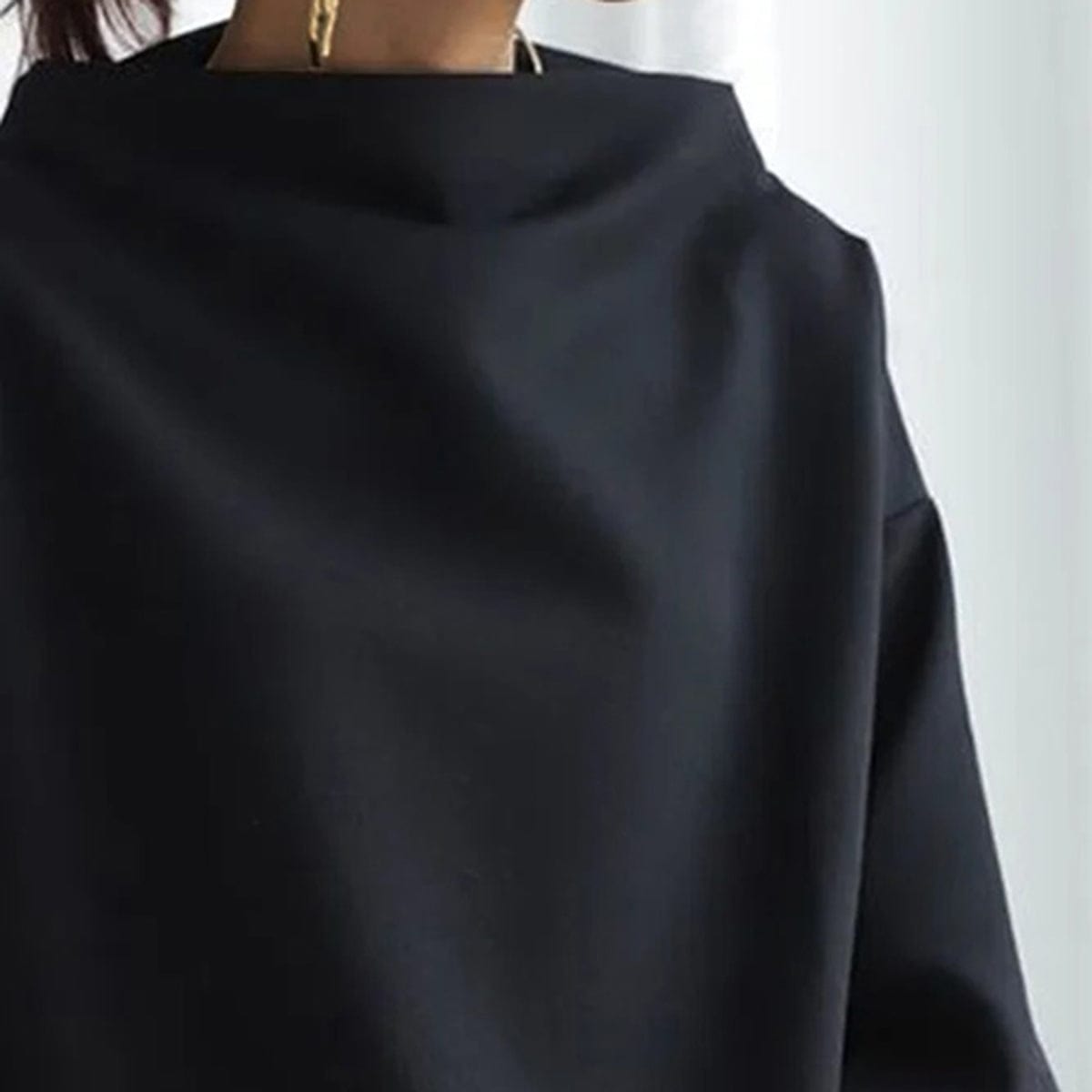 Clara™ | Blouse Élégante à Col Bateau