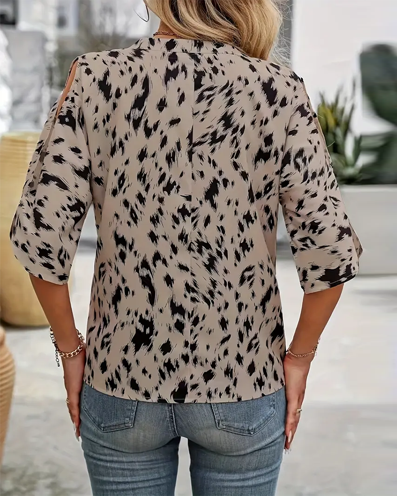 Elena™ | Blouse à col en V