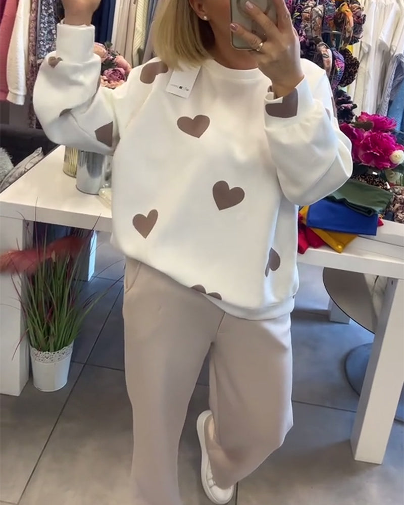 Jade™ | Pull confortable avec des cœurs