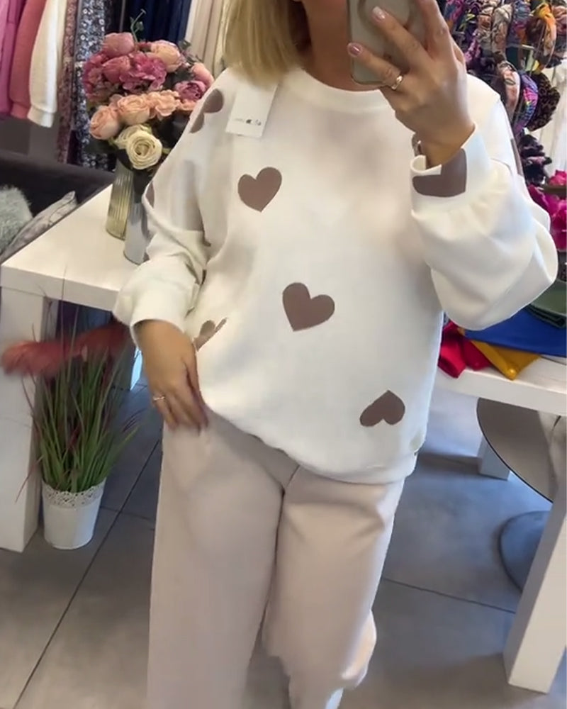 Jade™ | Pull confortable avec des cœurs