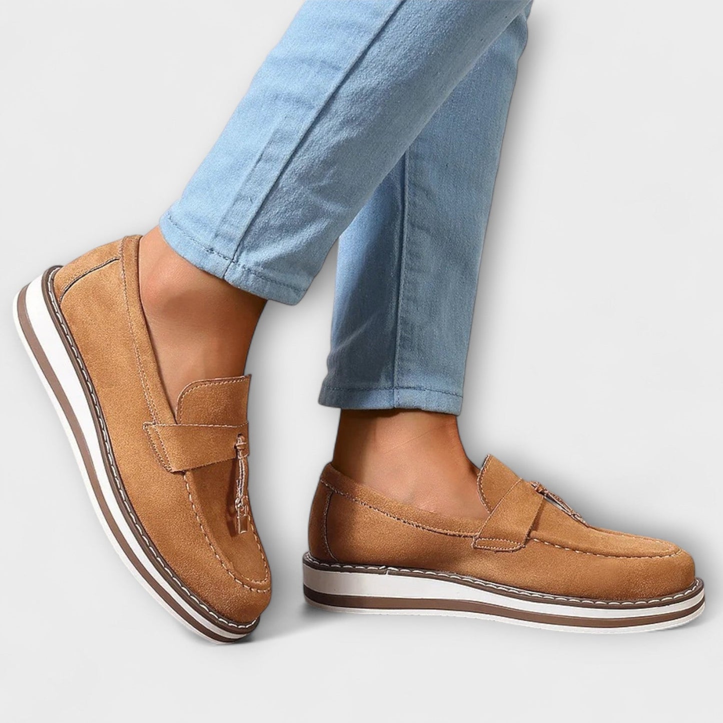 Elvira™ | Mocassins décontractés à Bout Rond