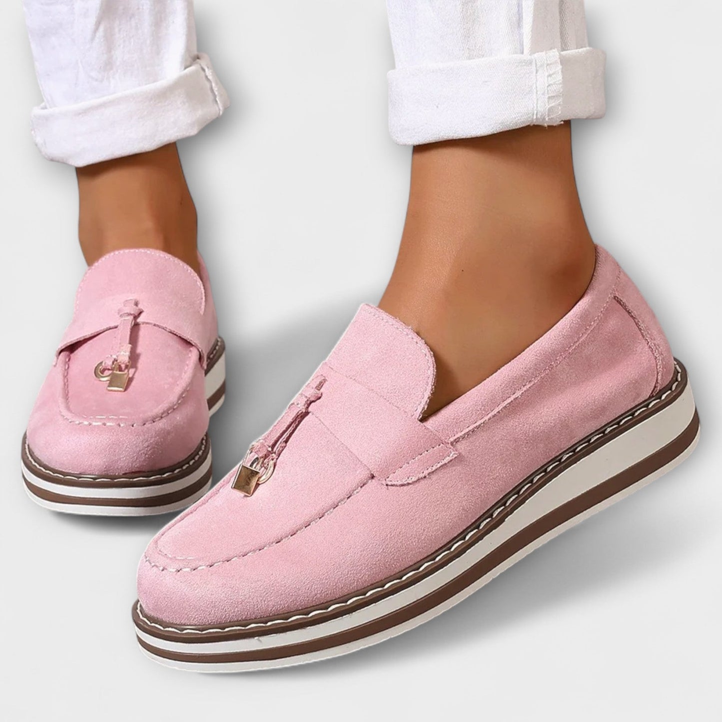 Elvira™ | Mocassins décontractés à Bout Rond