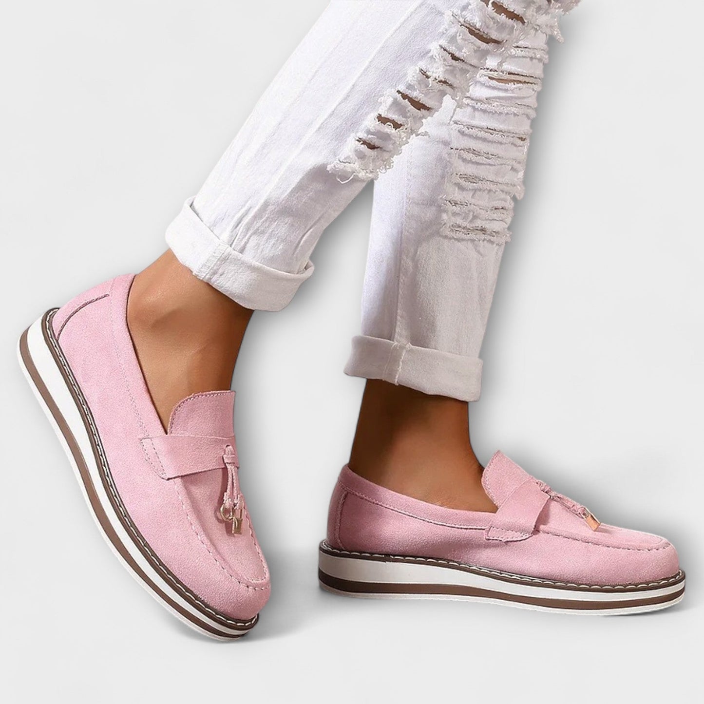 Elvira™ | Mocassins décontractés à Bout Rond