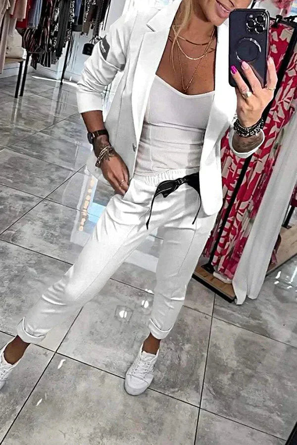 Lauren™ | Ensemble Blazer et Pantalon Chique