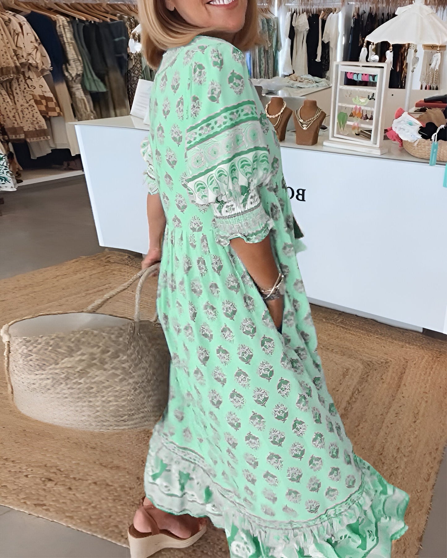 Bérénice™ | Robe D'été Éclatante