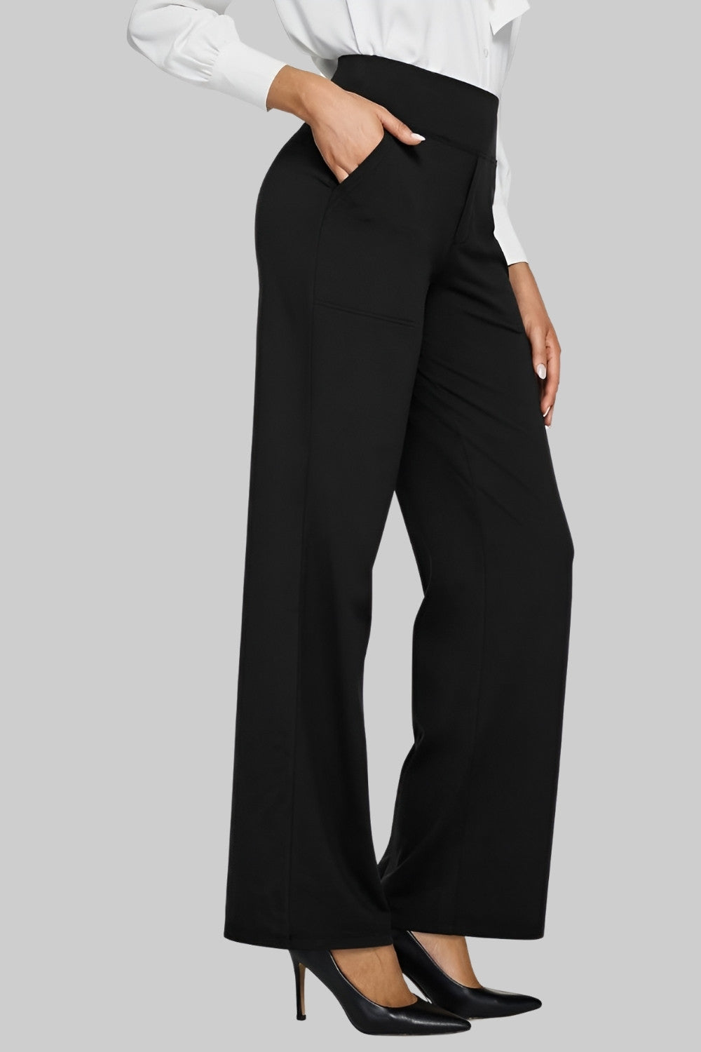 Léa™ | Pantalon Élégant en Jersey