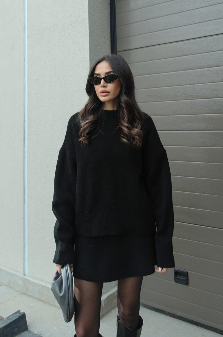 Chantal™ | Ensemble polyvalent Pull et Jupe