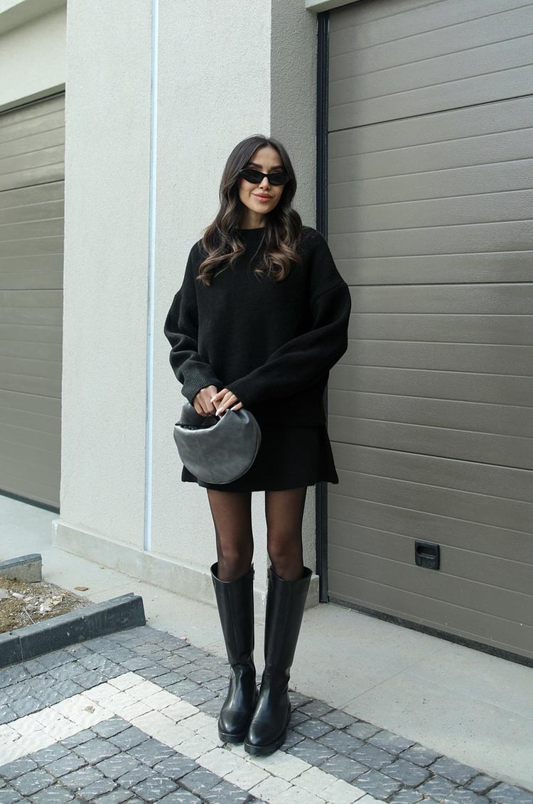 Chantal™ | Ensemble polyvalent Pull et Jupe