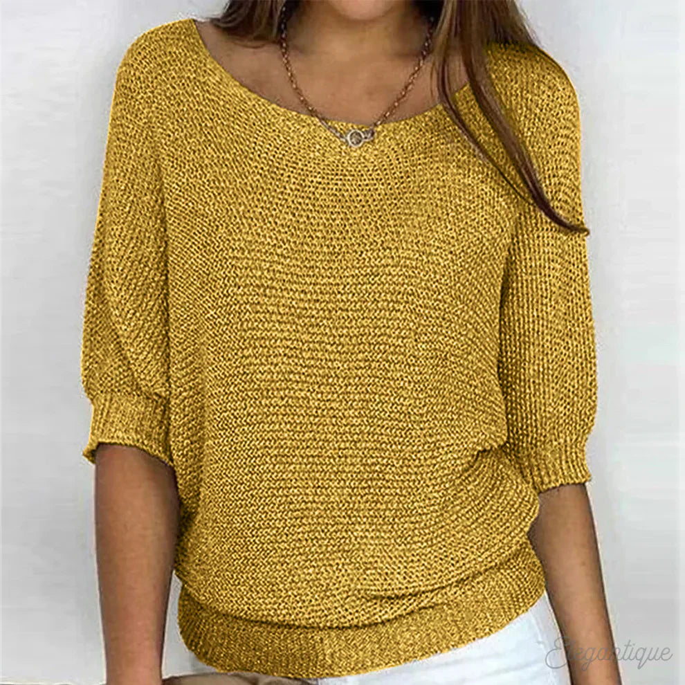 SOLÈNE™ | Pull élégant