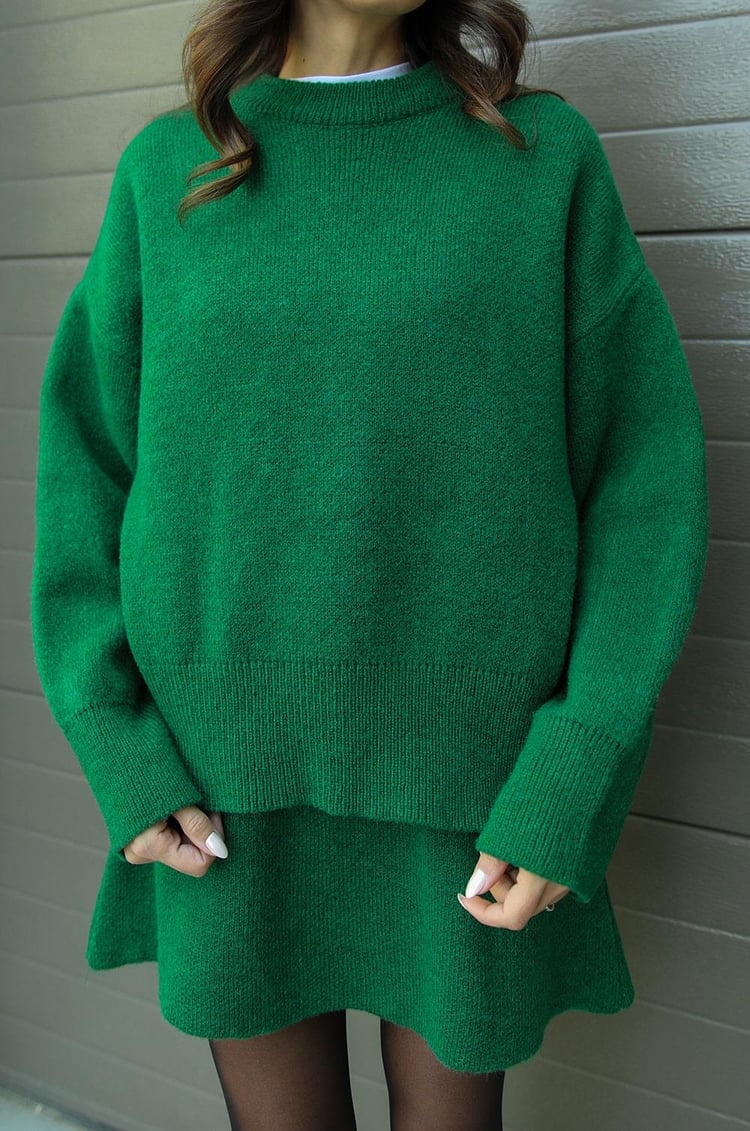 Chantal™ | Ensemble polyvalent Pull et Jupe