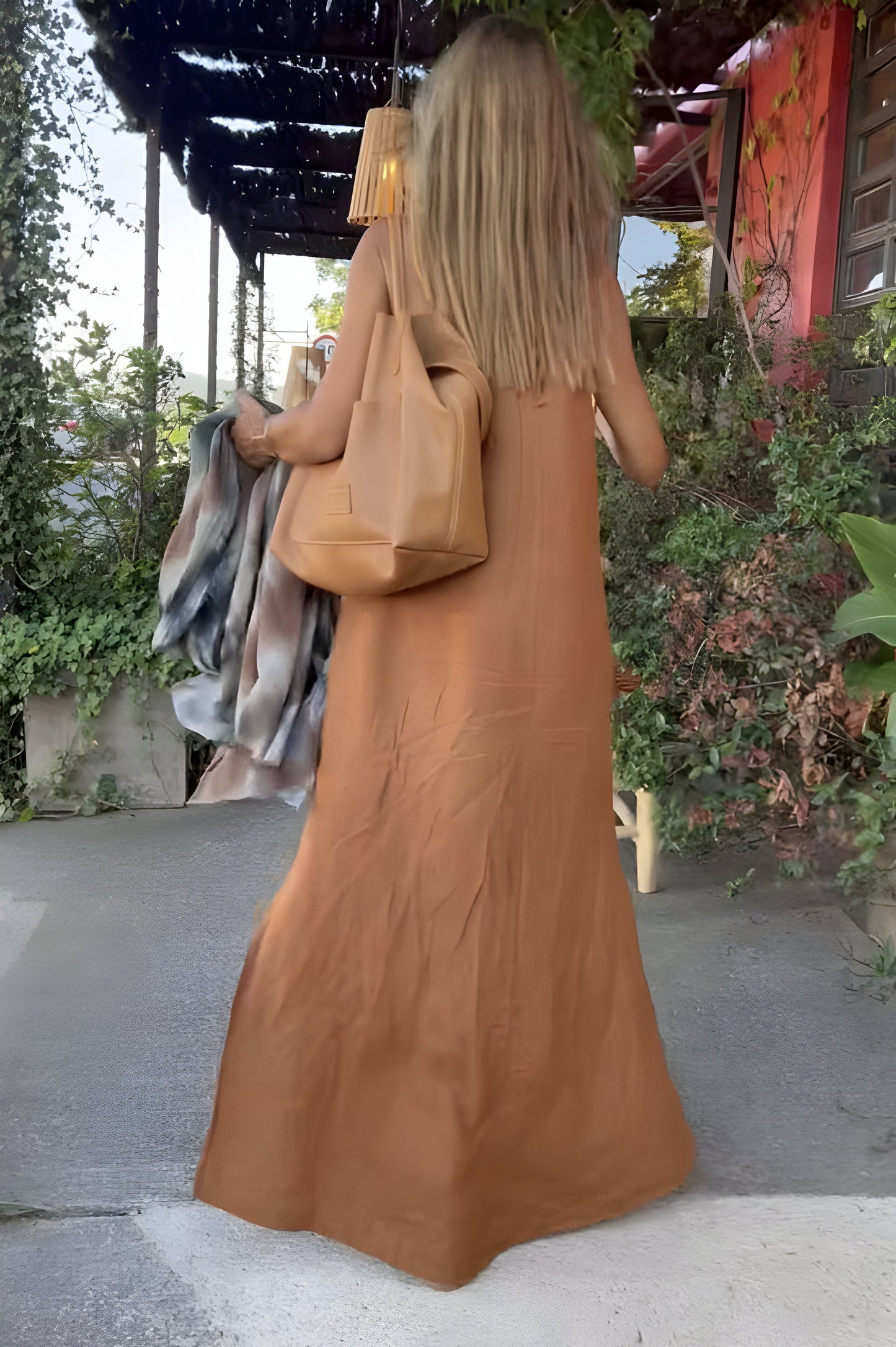 Elina™ | Robe Halter Aérée en Mélange de Coton