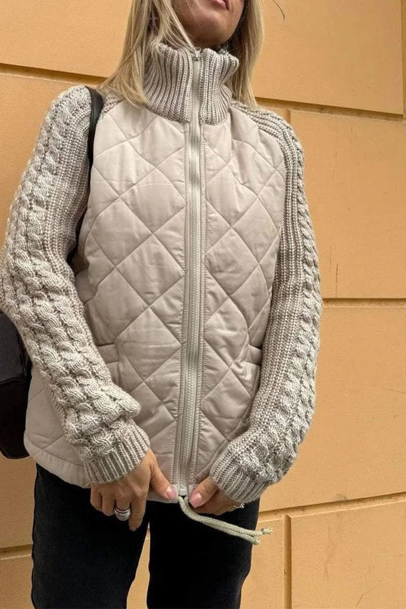 Emily™ | Manteau matelassé chic