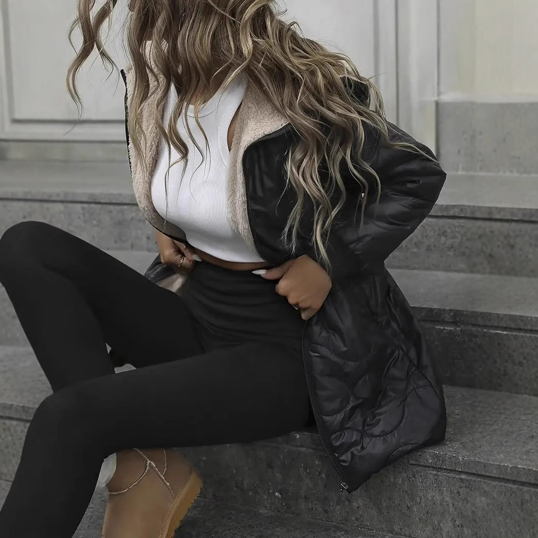 Anna™ | Veste thermique élégante et légère avec zip et capuche