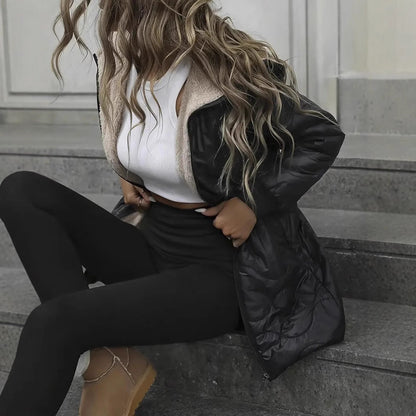 Anna™ | Veste thermique élégante et légère avec zip et capuche