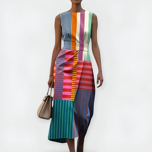 Tiffany™ | Robe Déclaration avec Imprimé Artistique