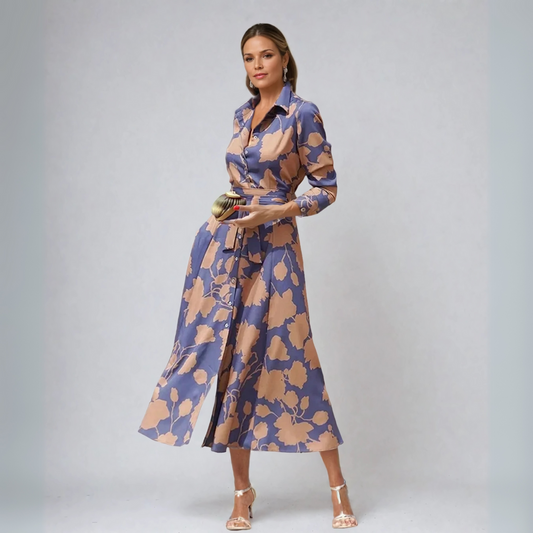 Claire™ |  Robe élégante à imprimé floral