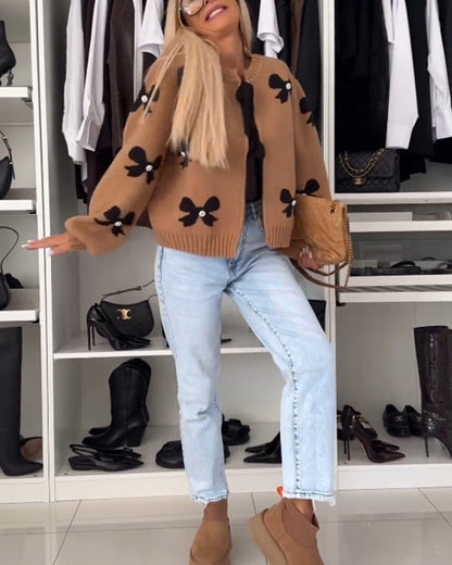 Hannah™ | Gilet élégant avec nœud