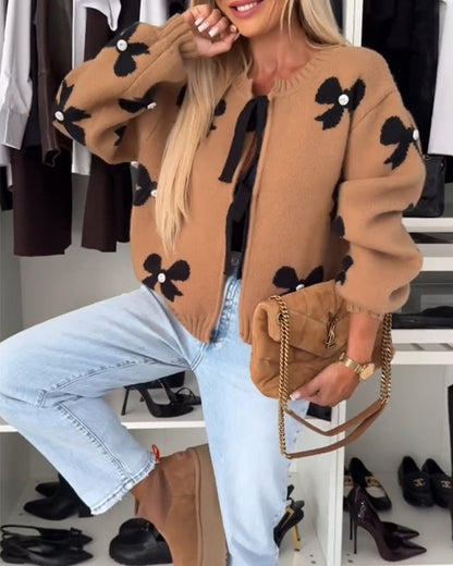 Hannah™ | Gilet élégant avec nœud