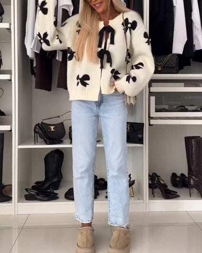 Hannah™ | Gilet élégant avec nœud