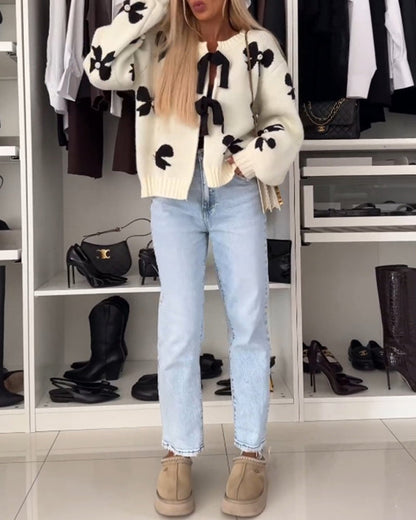 Hannah™ | Gilet élégant avec nœud